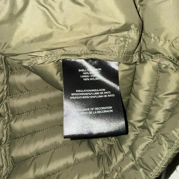 Women's Royal Matrix Olive Green Puffer Vest Medium - Picture 3 of 4